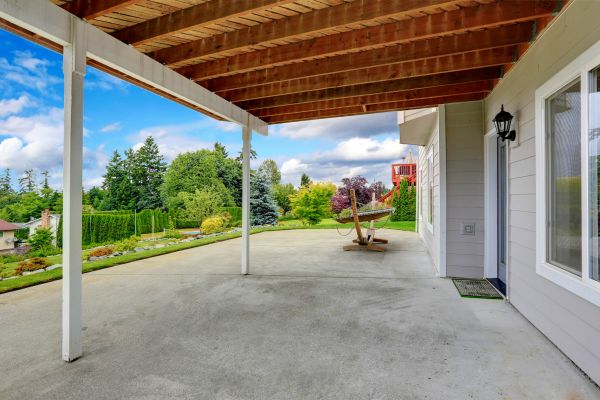 Backyard Patio Installation in Powell