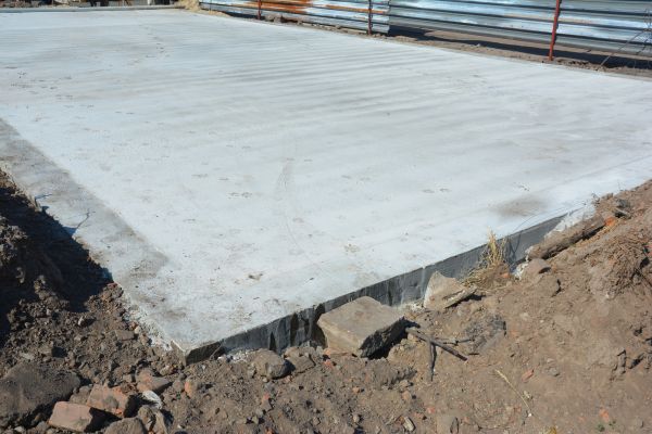 Concrete Platform Construction in Powell