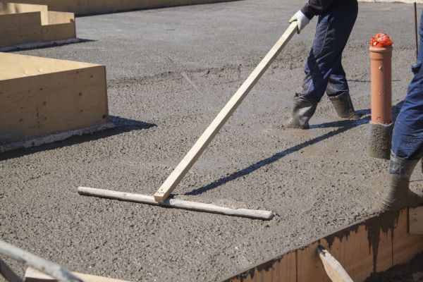 Concrete Platform Installation in Powell