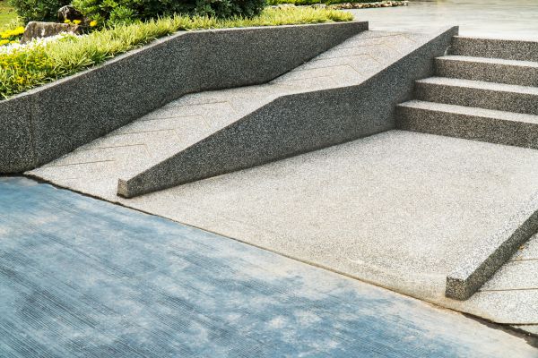 Concrete Ramp Installation in Powell