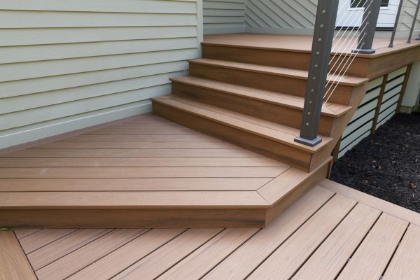 Patio Staircase Construction in Powell