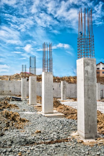 Concrete Footer Pouring in Powell