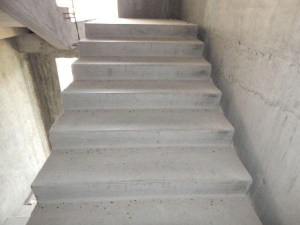 Poured Stair Construction in Powell