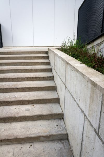 Cement Stair Installation in Powell