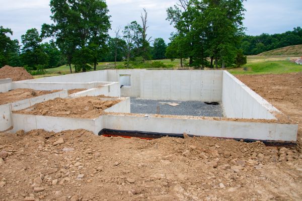 Basement Foundation Pouring in Powell