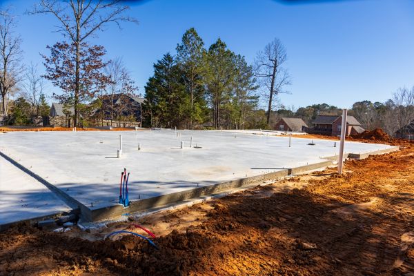 Concrete Slab Construction in Powell