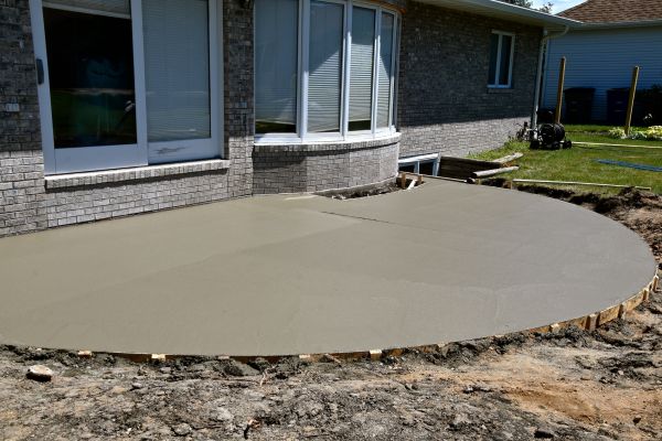 Deck Concrete Construction in Powell