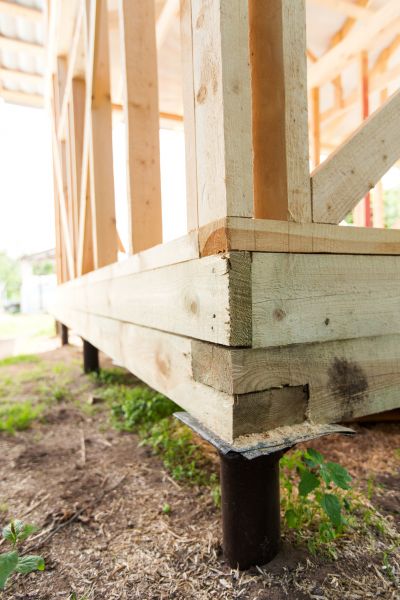 Barn Footing Installation in Powell