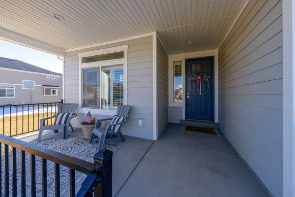 Cement Porch Installation in Powell