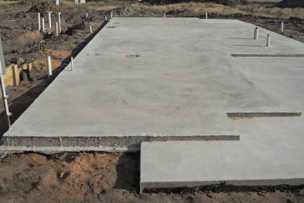 Cement Base Construction in Powell
