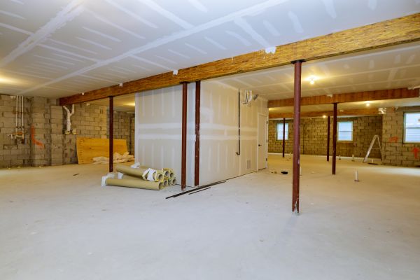 Basement Slab Installation in Powell