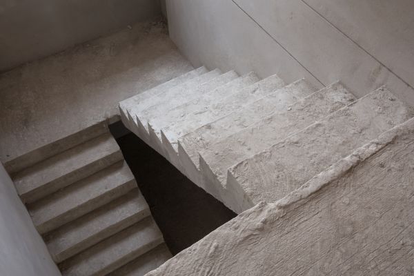 Cement Staircase Construction in Powell