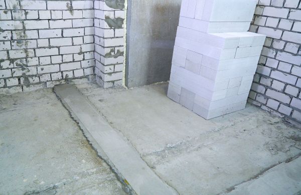 Basement Concrete Construction in Powell