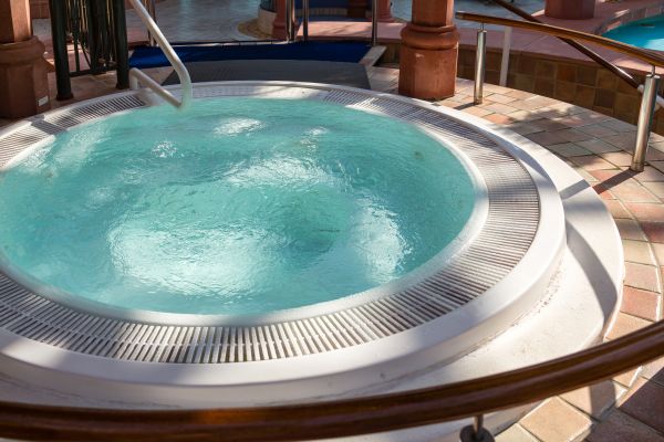 Hot Tub Patio Construction in Powell