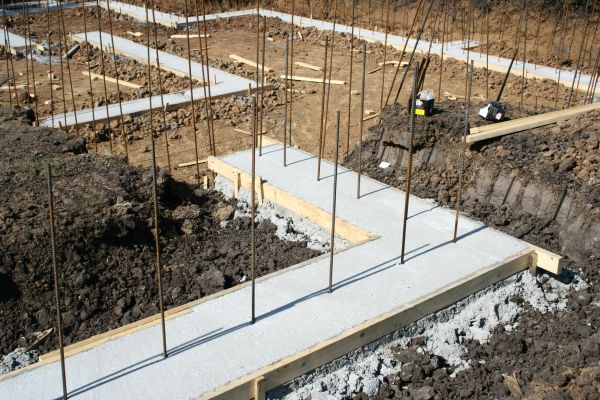 Cost of Footing Construction in Powell