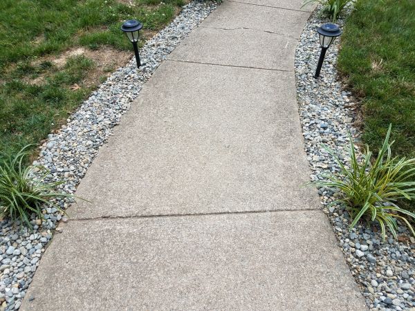 Cement Path Construction in Powell