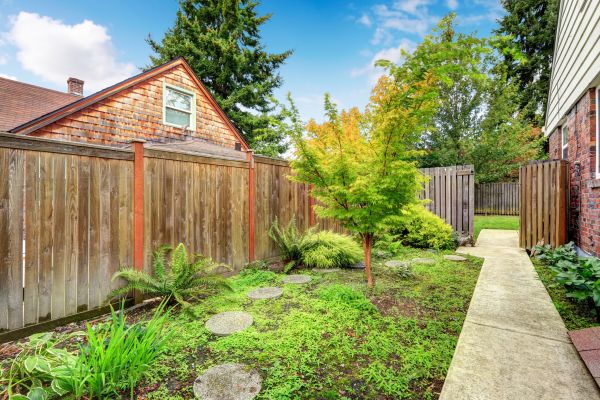 Backyard Walkway Construction in Powell