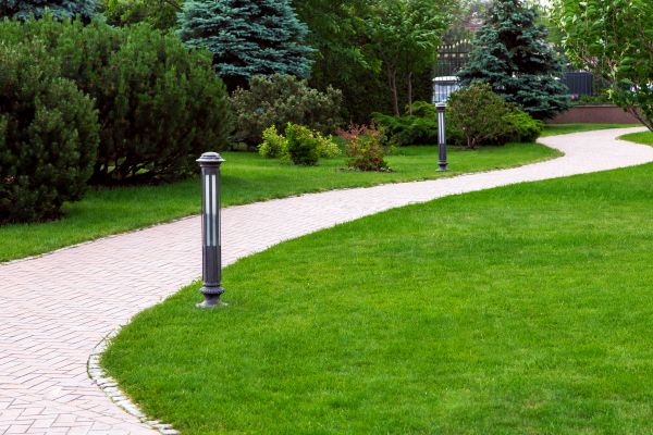 Backyard Sidewalk Installation in Powell