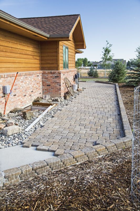 Paved Walkway Construction